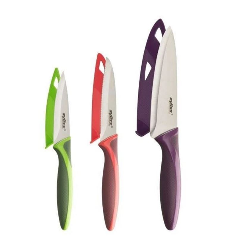 Zyliss – 3pc Stainless Steel Knife Set