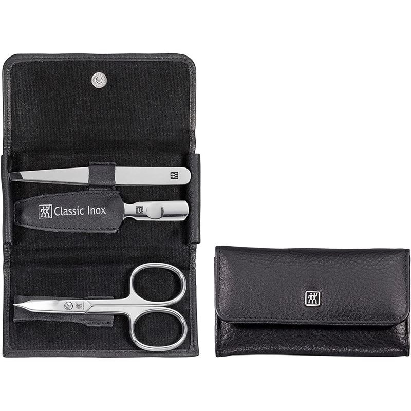 Zwilling J.A. Henckels – Classic Inox Manicure Pocket Case Neat’s Leather 3pc