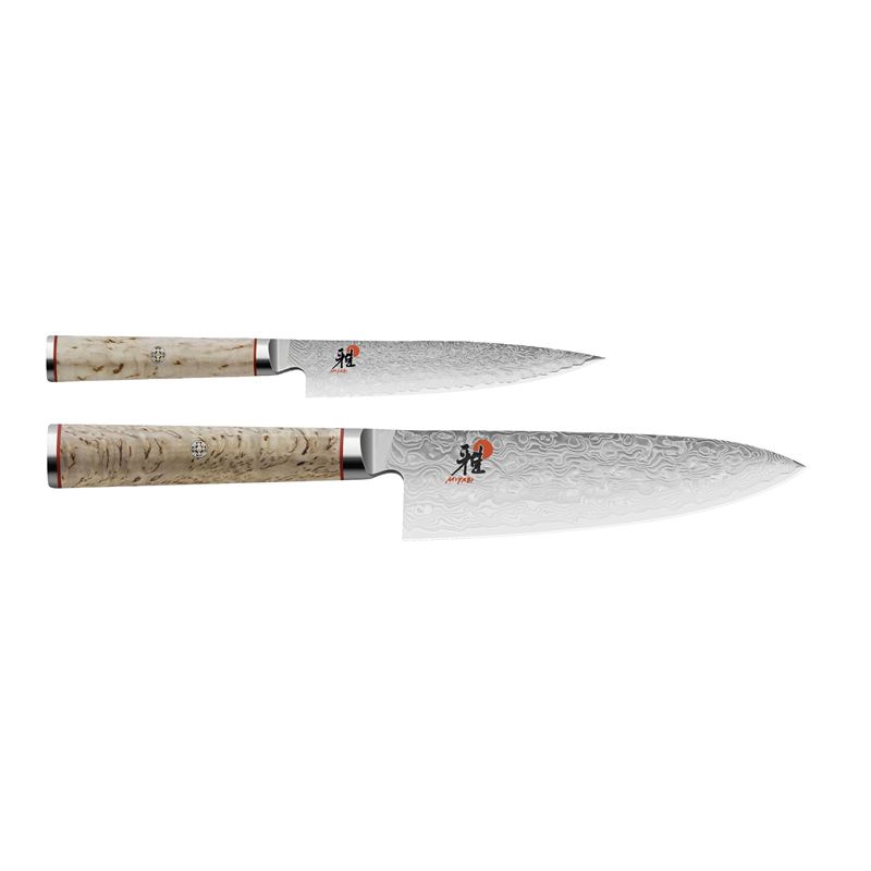 Miyabi – 5000MCD Birchwood 2pc Knife Set (Made in Japan)
