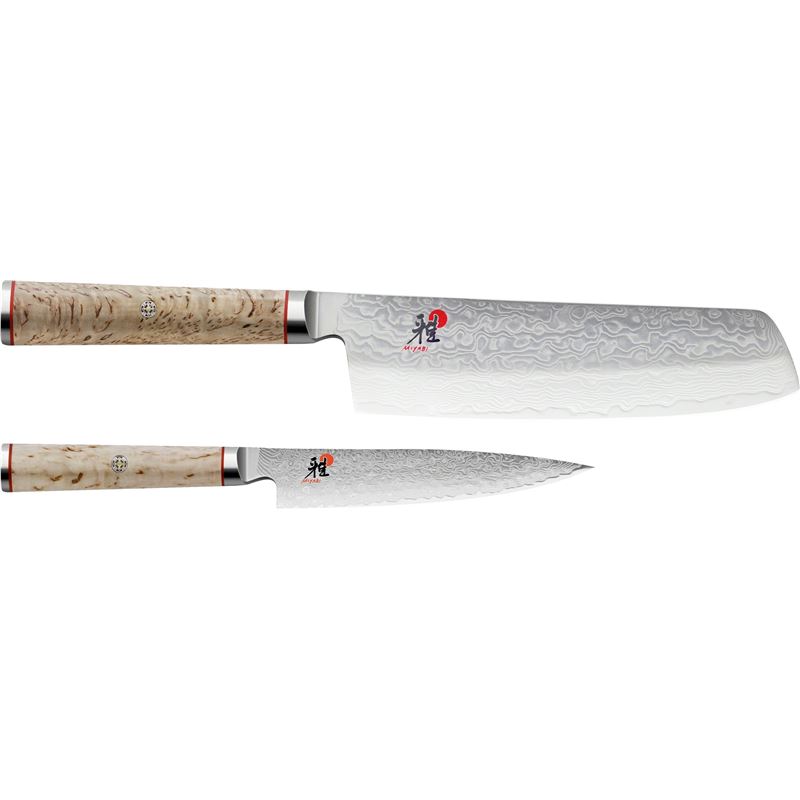 Miyabi – 5000MCD Birchwood 2pc Knife Set (Made in Japan)