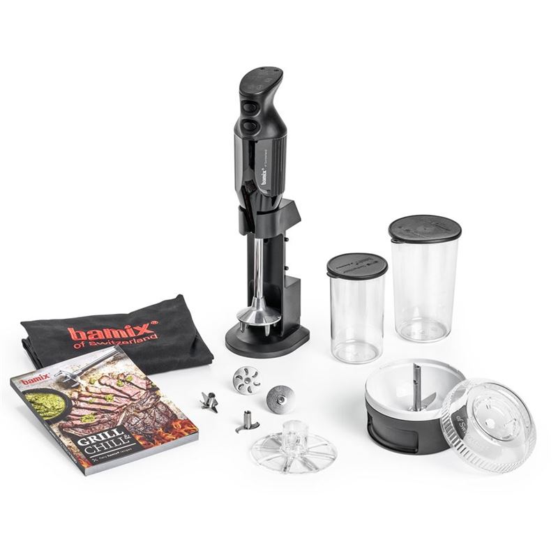 Bamix – Speciality Grill & Chill BBQ Immersion Blender 200W Black (Made in Switzerland)