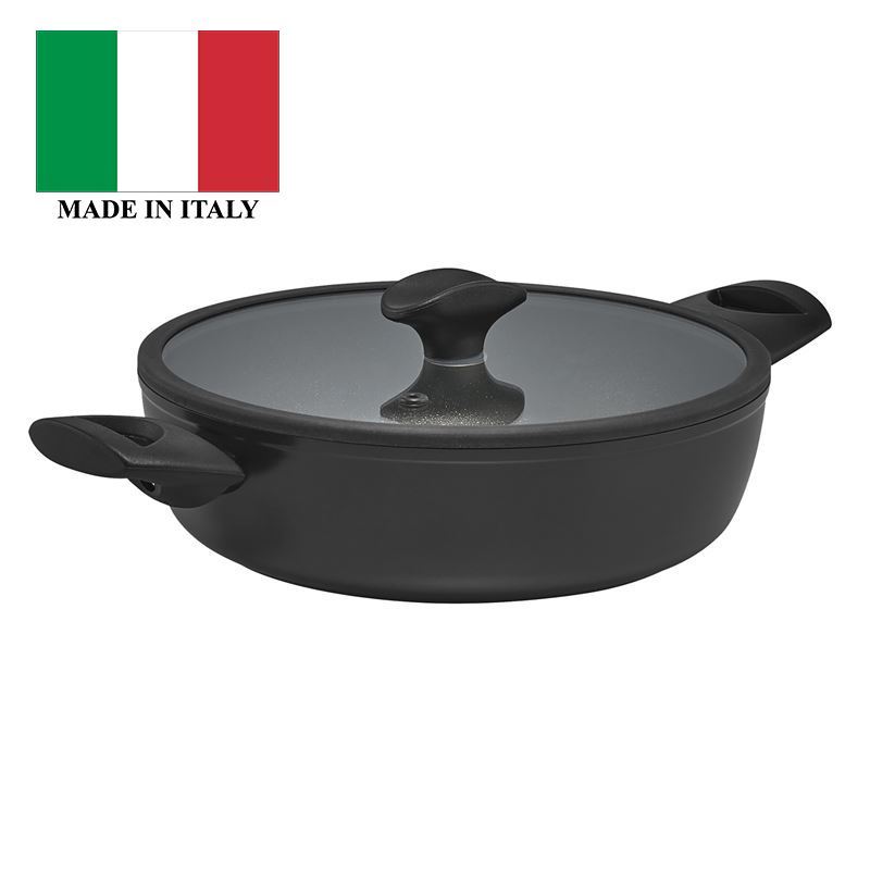 Essteele – Per Salute Diamond Reinforced Non-Stick 24cm Covered Sauteuse 2.8Ltr (Made in Italy)