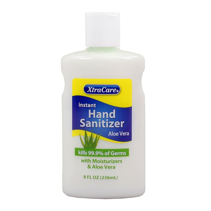XtraCare – Hand Sanitiser Lotion Squeeze Bottle 236ml Aloe Vera
