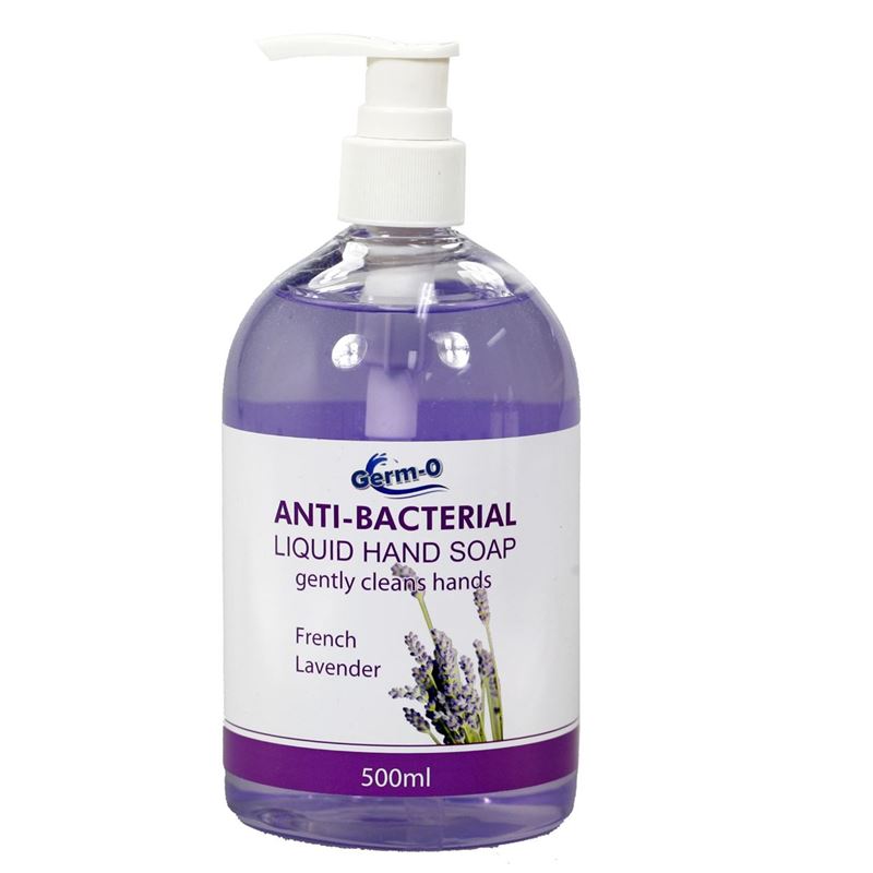 Germ-O – Antibacterial Hand Wash 500ml French Lavender