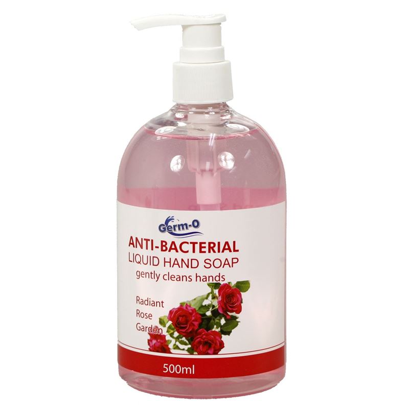 Germ-O – Antibacterial Hand Wash 500ml Radiant Rose Garden