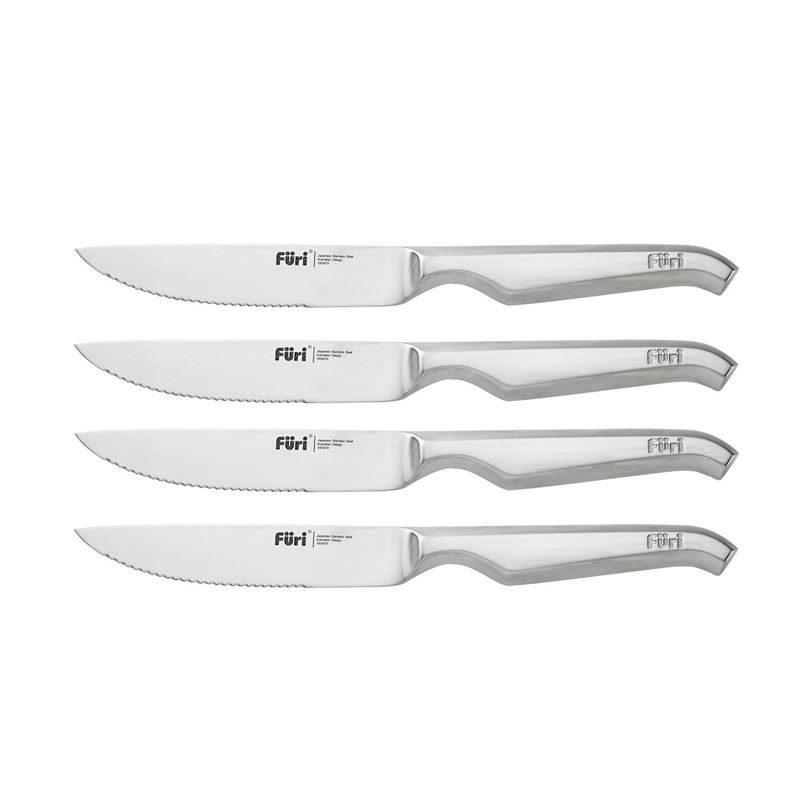 Furi – Pro Serrated Steak Knives 12cm Set of 4