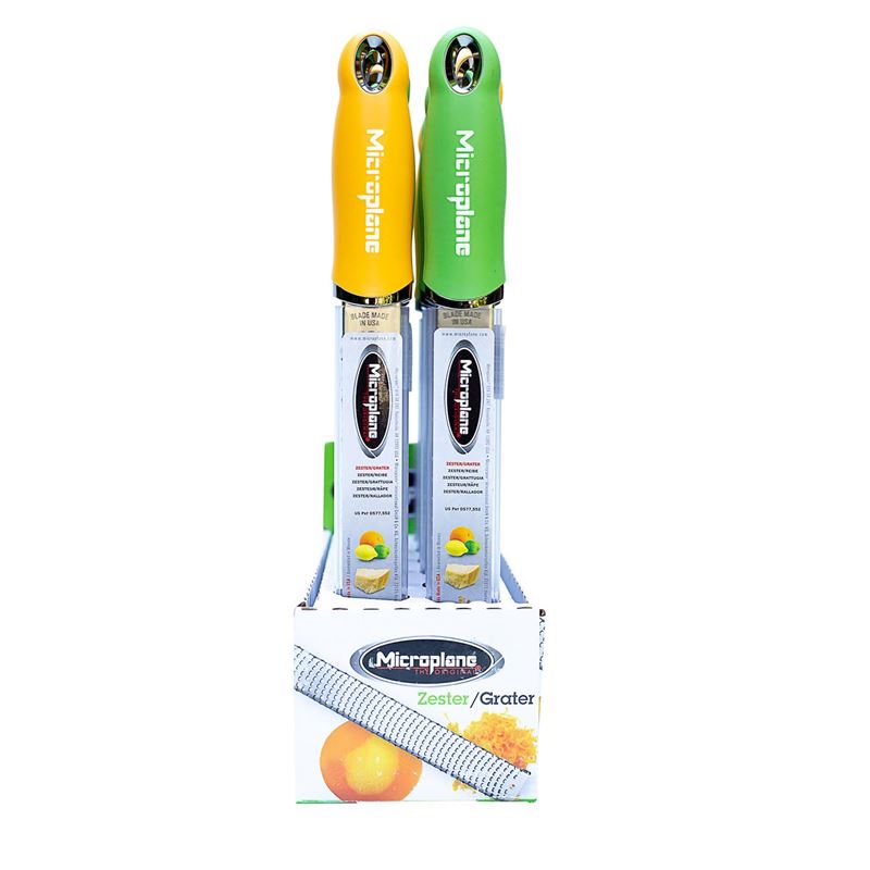 Microplane – Premium Classic Zester with Safety Cover 32cm Citrus