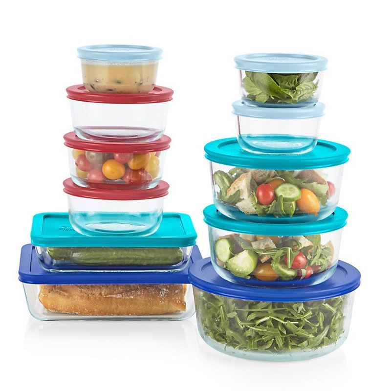 Pyrex Simply Store – Miami 22pc (including Lids) Glass Storage Set