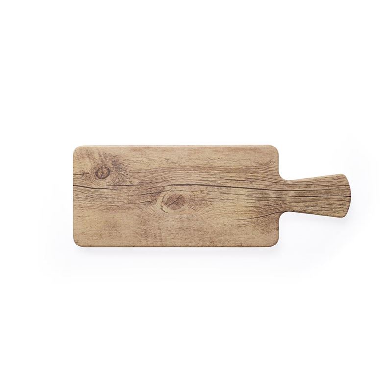 Chef Inox – Wood Effect Melamine Rectangular Paddle Board 28x14cm