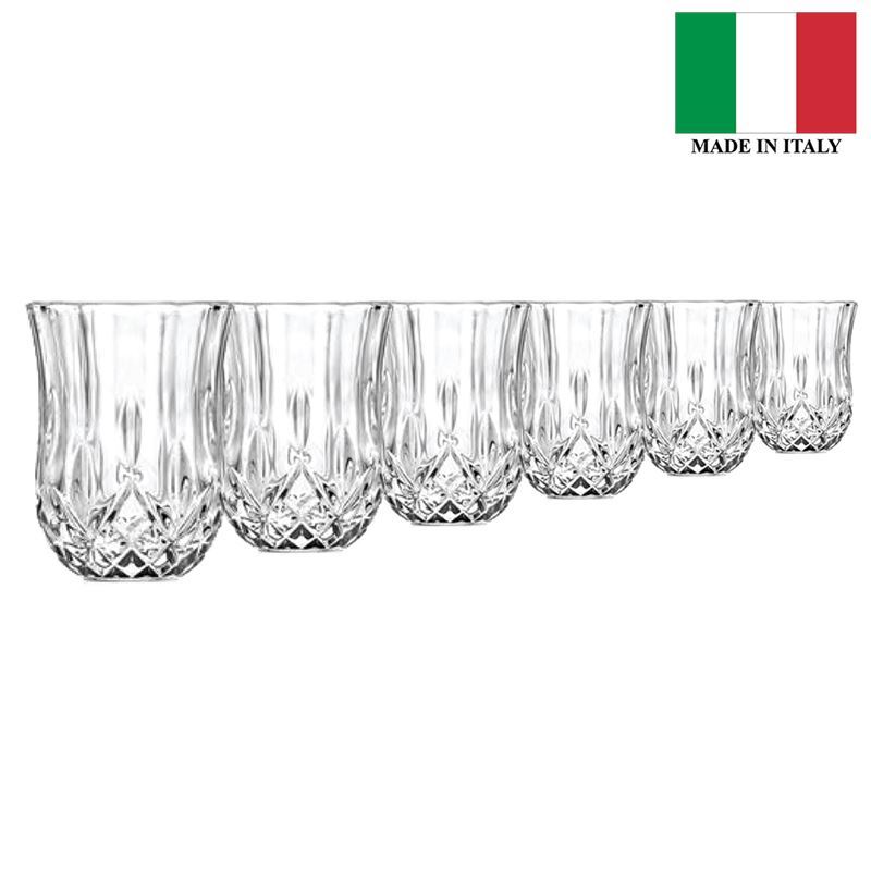 RCR Cristalleria Italiana – Opera Liqueur Shot Glass 60ml Set of 6 (Made in Italy)