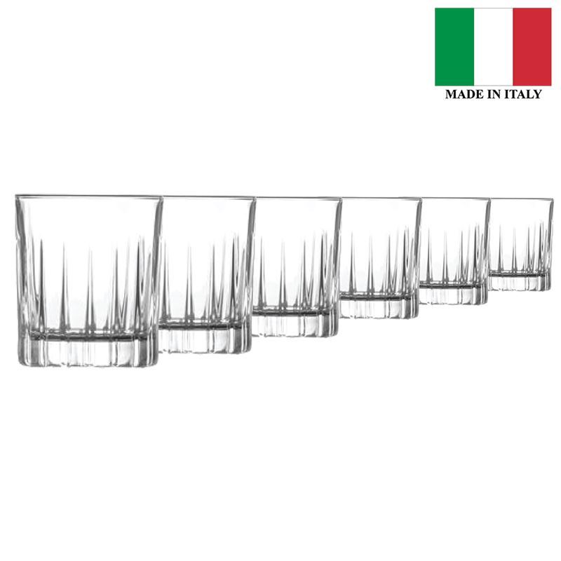RCR Cristalleria Italiana – Timeless Shot Glass 80ml Set of 6 (Made in Italy)
