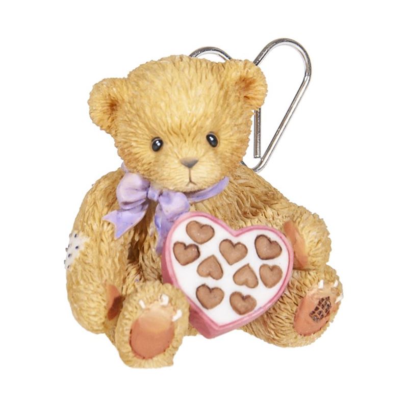 Cherished Teddies –  Love Teddie with Box of Chocolates
