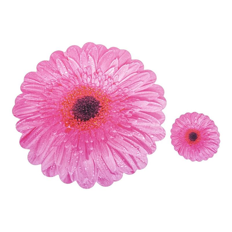 Tablemates – Pink Gerbera Set of 4 Placemats and 4 Coasters