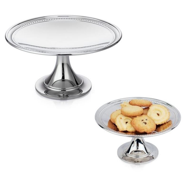 Whitehill – Comport with Bead Edging Silver Finish 16x9cm