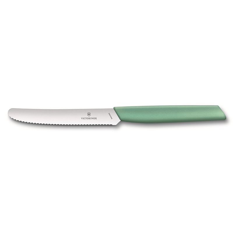 Victorinox – Swiss Modern Tomato Knife Wavy Mint 11cm (Made in Switzerland)