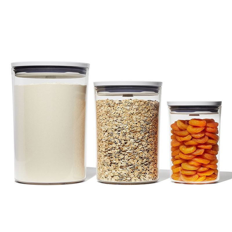 Oxo – POP Container 2.0 Round 3pc Canister Set
