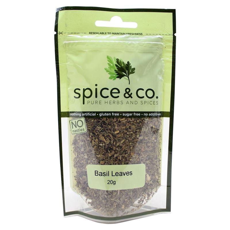 Spice & Co – Basil Leaves 20g