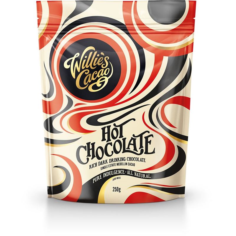 Willie’s World Class Drinking Chocolate – Medellin Cacao Hot Chocolate Powder 52% 250g