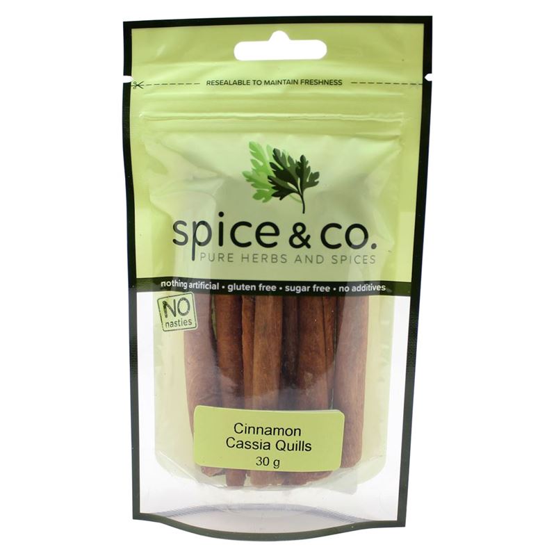Spice & Co – Cinnamon Cassia Quills 30g
