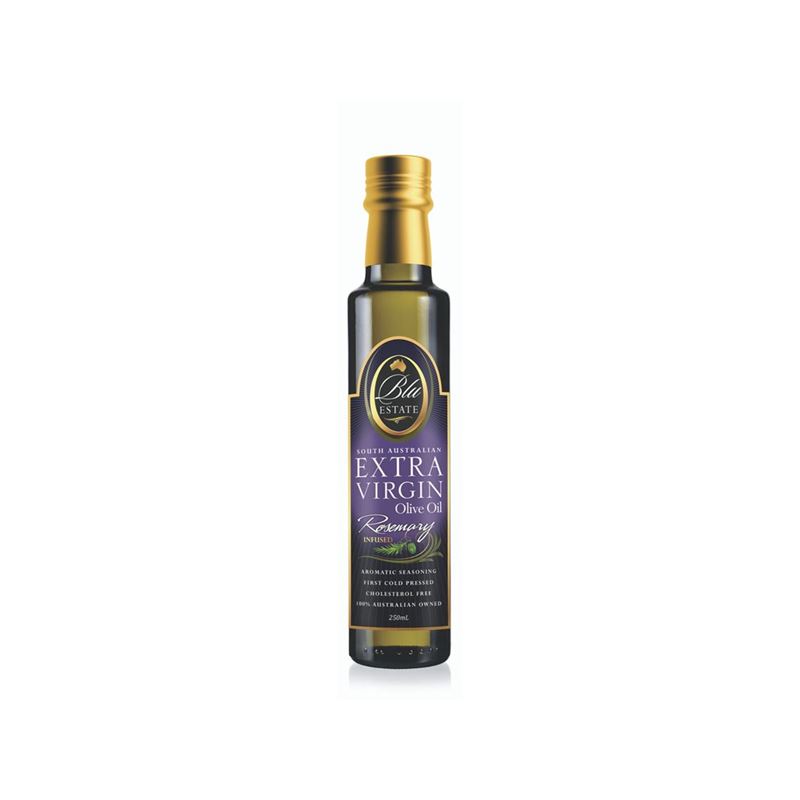 Blu Estate – Extra Virgin Olive Oil Rosemary Infused 250ml