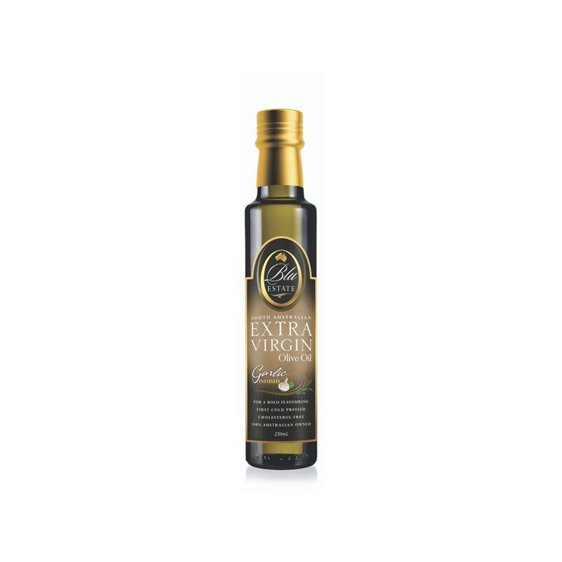 Blu Estate – Extra Virgin Olive Oil Garlic Infused 250ml