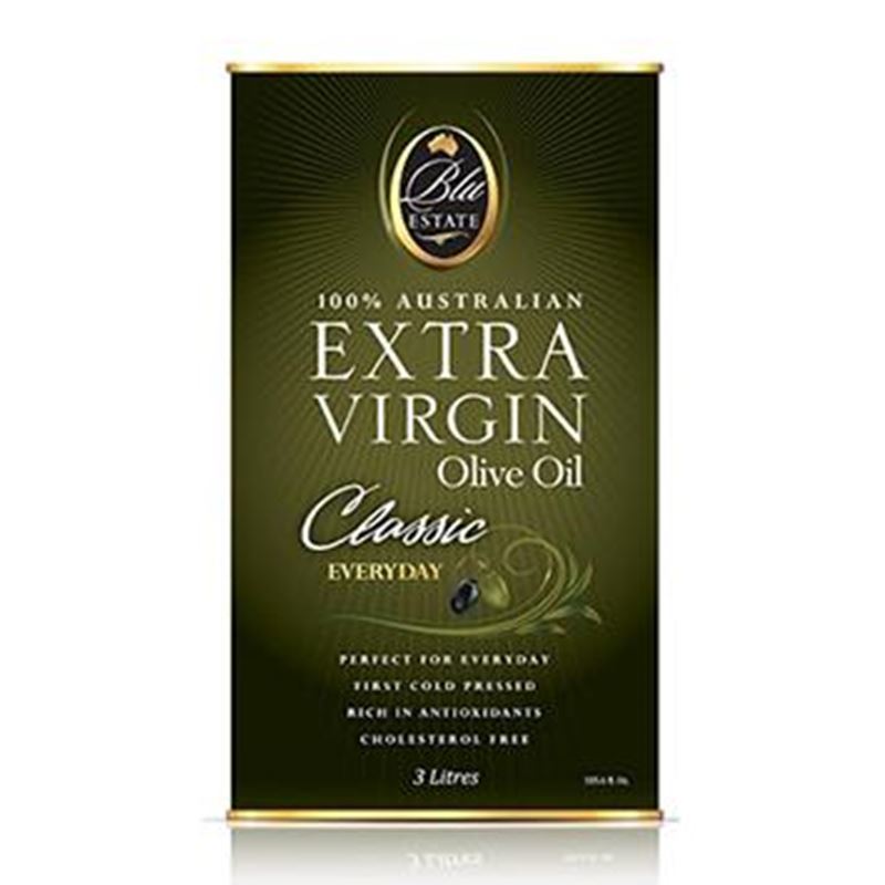 Blu Estate – Extra Virgin Olive Oil Tin Classic 3LT
