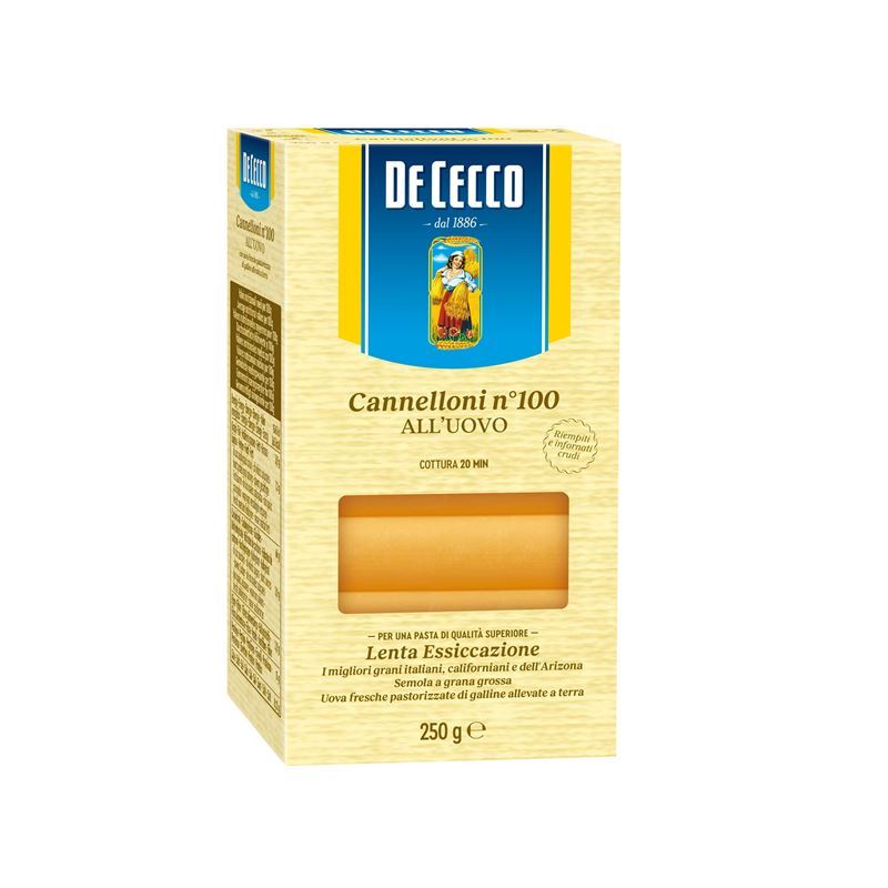 De Cecco – Cannelloni All’Uovo 250g