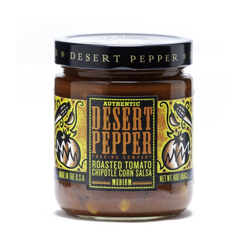 Desert Pepper – Roasted Tomato Chipotle and Corn Salsa 453g