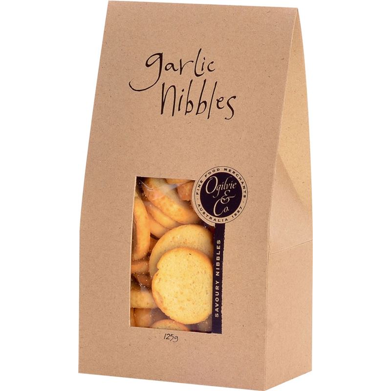 Ogilvie & Co – Garlic Nibbles 125g