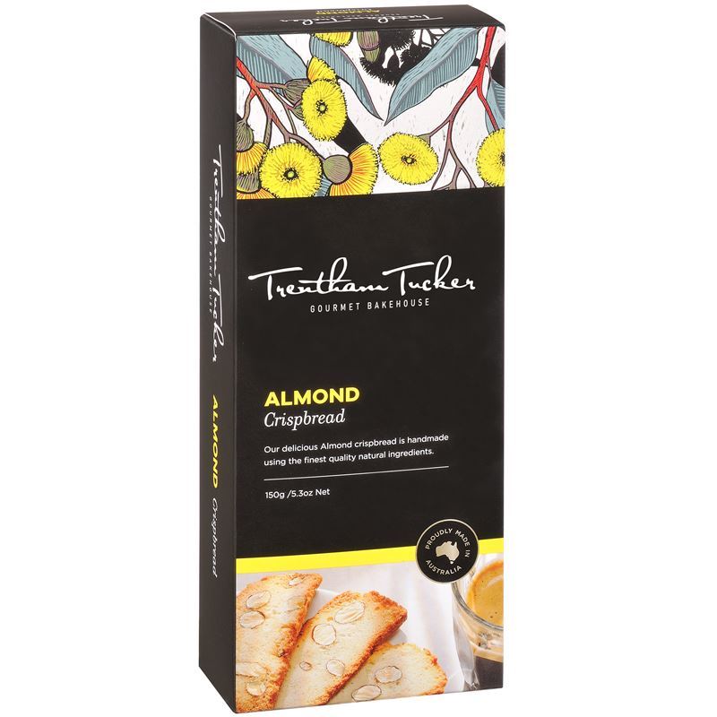 Trentham Tucker – Almond Crispbread 150g (Made In Australia)
