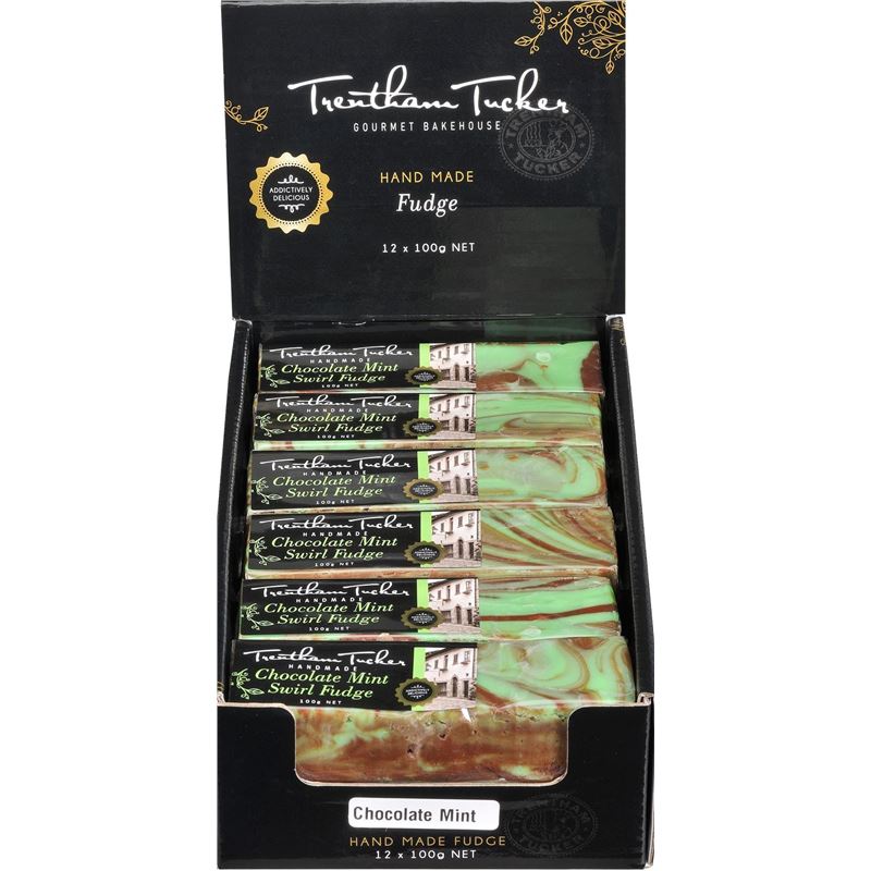 Trentham Tucker – Chocolate Mint Cream Fudge 100g