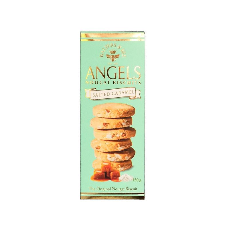 Walters & Bee – Angel Nougat Biscuit Salted Caramel 150g