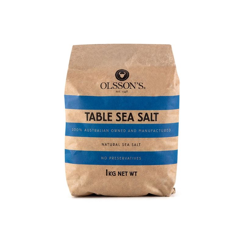 Olssons – Table Sea Salt 1Kg (Made in Australia)