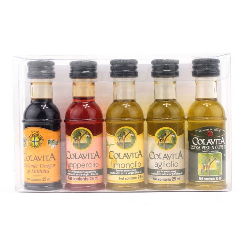Colavita – 5 Assorted Condiment Set 25ml