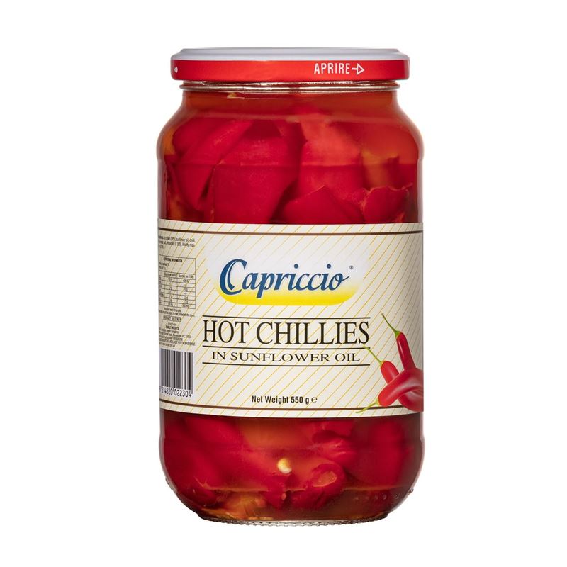 Capriccio – Hot Chillies 550g