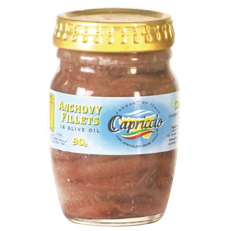 Capriccio – Anchovy Fillets in Olive Oil 90g