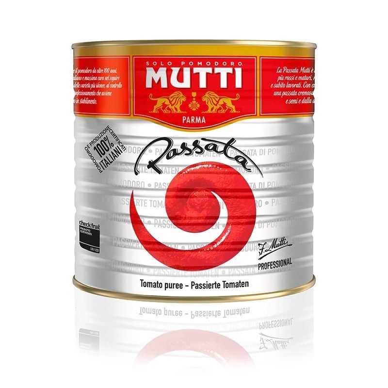 Mutti – Passata Sauce Puree 2.5Kg