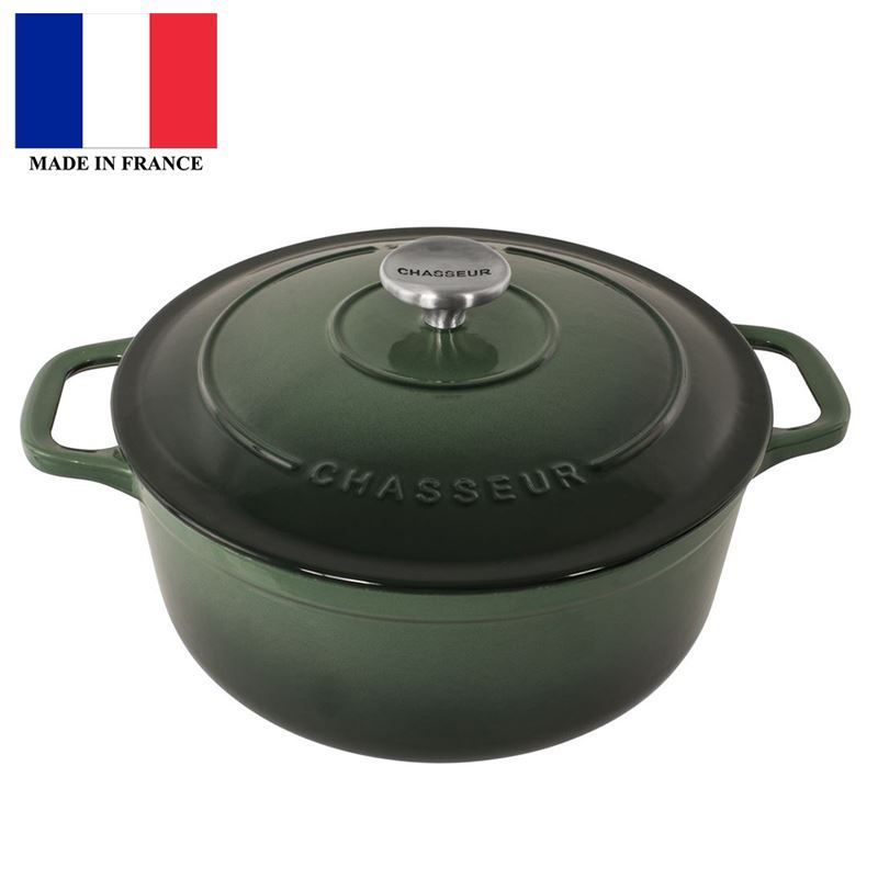 Chasseur Cast Iron – Forest Round French Oven 24cm 4Ltr (Made in France)