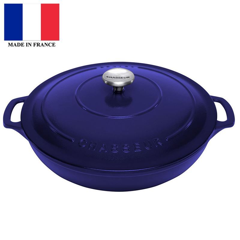Chasseur Cast Iron – Azure Round Buffet Casserole 30cm 2.5Ltr (Made in France)