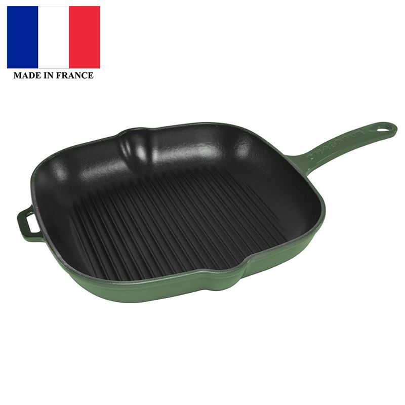 Chasseur Cast Iron – Forest Square Grill 25cm (Made in France)