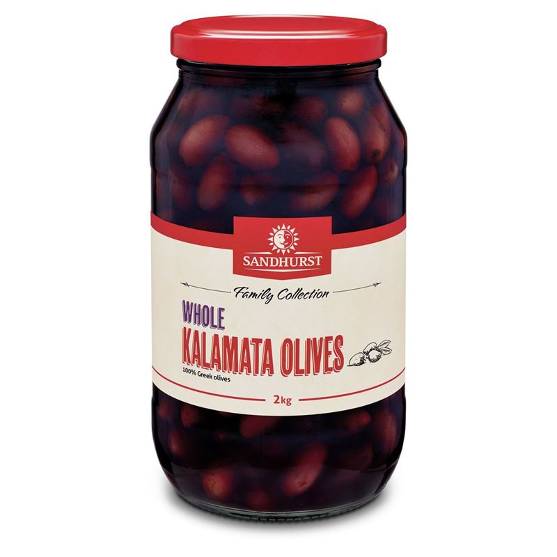Sandhurst – Whole Kalamata Olives 2Kg