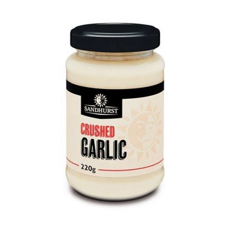 Sandhurst – Crushed Garlic 220g