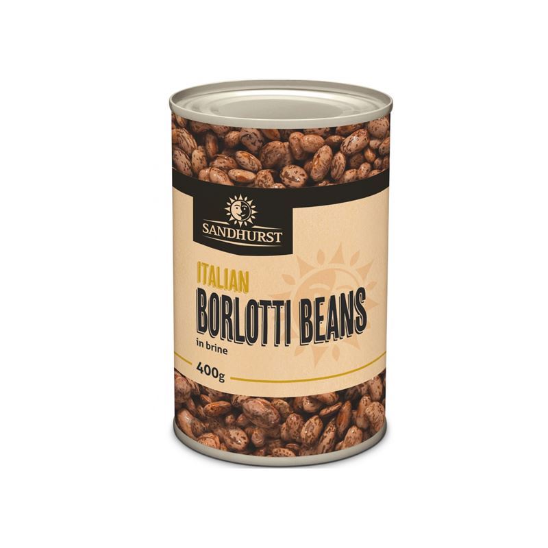 Sandhurst – Borlotti Beans 400g