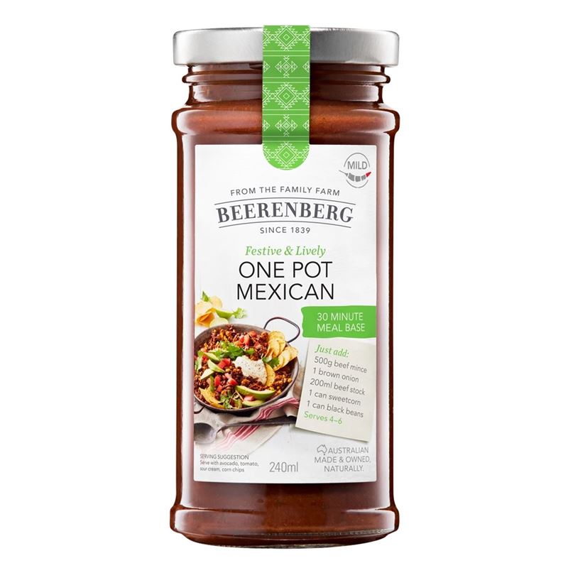 Beerenberg – One Pot Mexican Meal Base 240ml