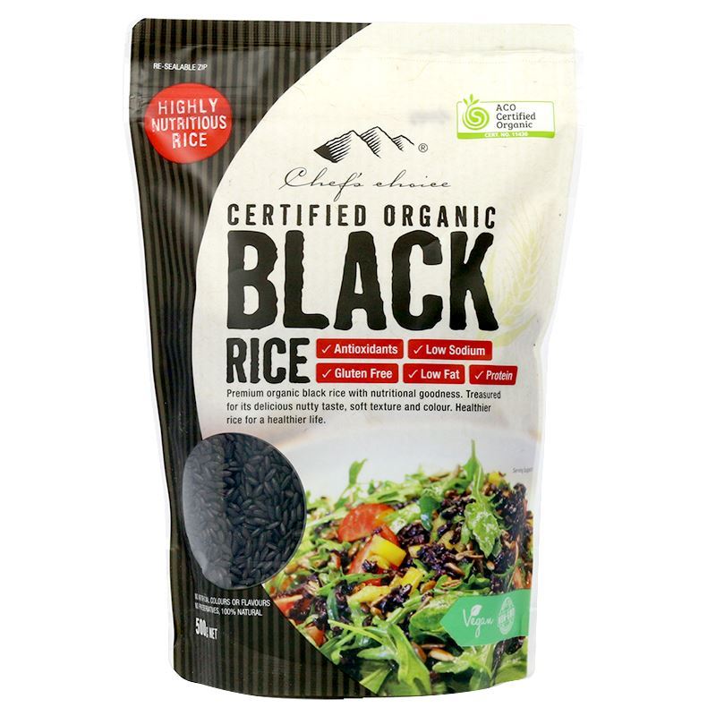 Chef’s Choice – Organic Black Rice 500g