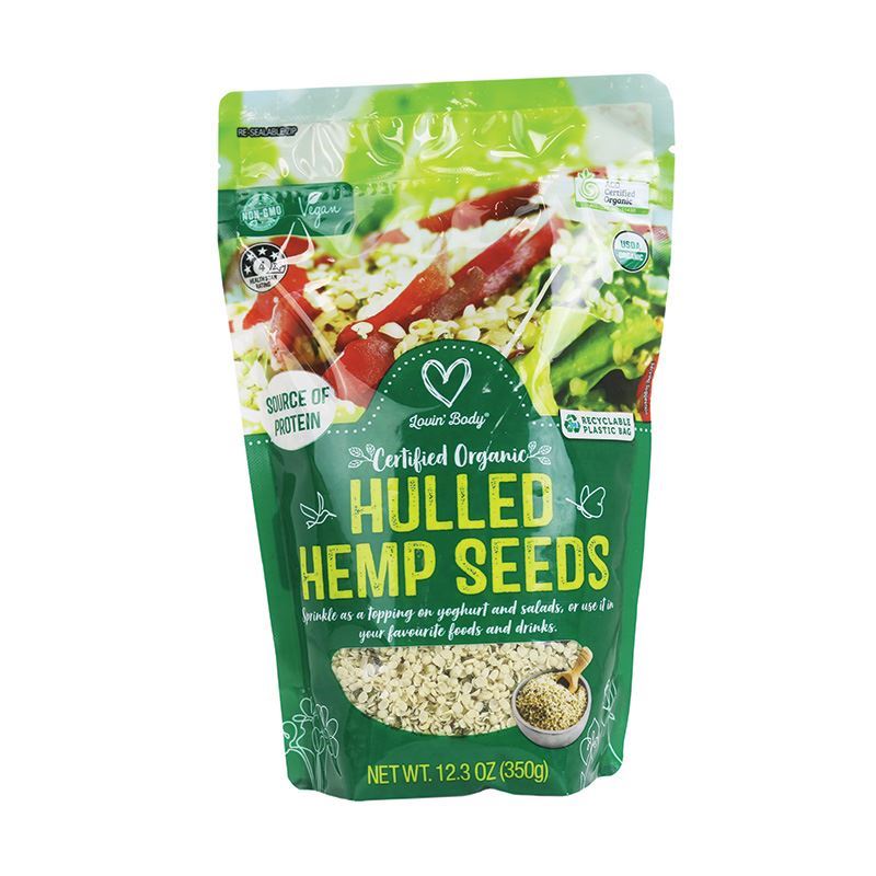Chef’s Choice – Lovin’ Body Certified Organic Hulled Hemp Seed 350g