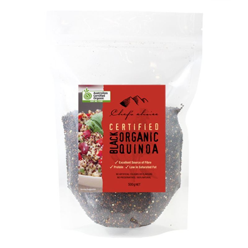 Chef’s Choice – Organic Black Quinoa 500g