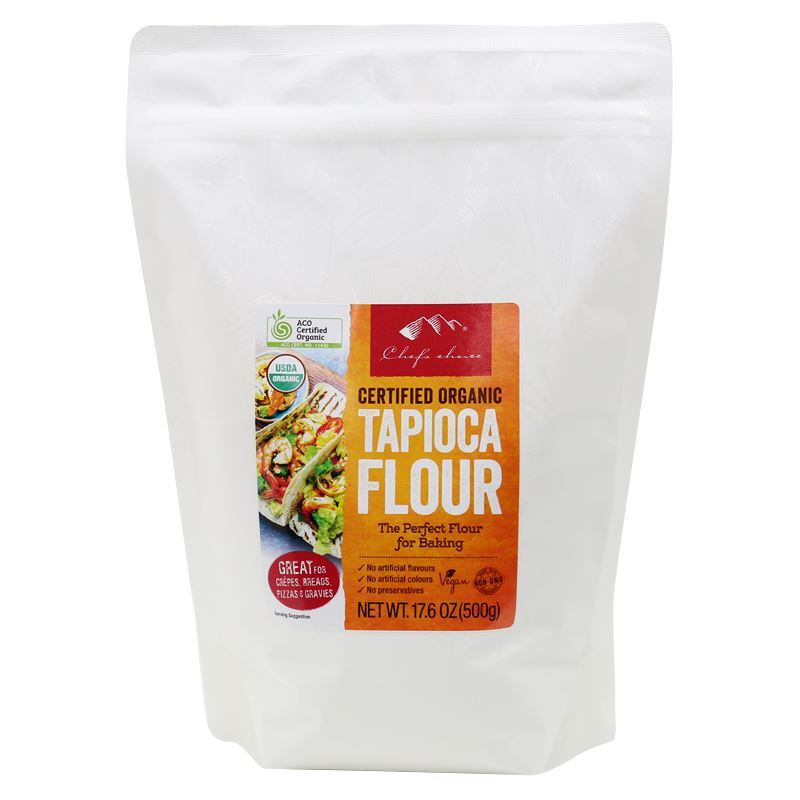 Chef’s Choice – Organic Tapioca Flour 500g