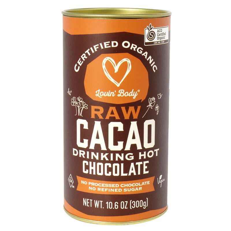 Lovin Body  – Raw Organic CACAO Drinking Hot Chocolate 300g