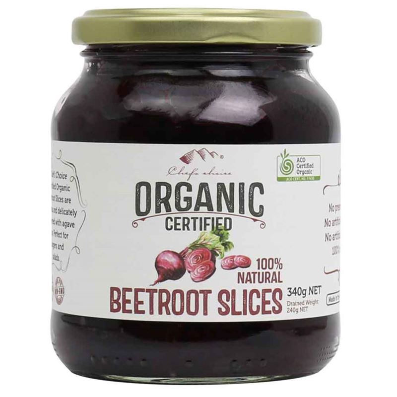 Chef’s Choice – Organic Beetroot Slices 340g